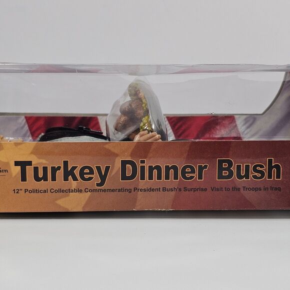 Turkey Dinner Bush Limited Edition 12" Collectible Doll - Picture 6 of 9